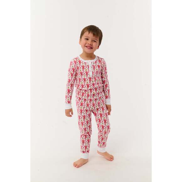 Roller Rabbit Other - Roller Rabbit Kids Monkey Pajamas Size 2PINK / 2